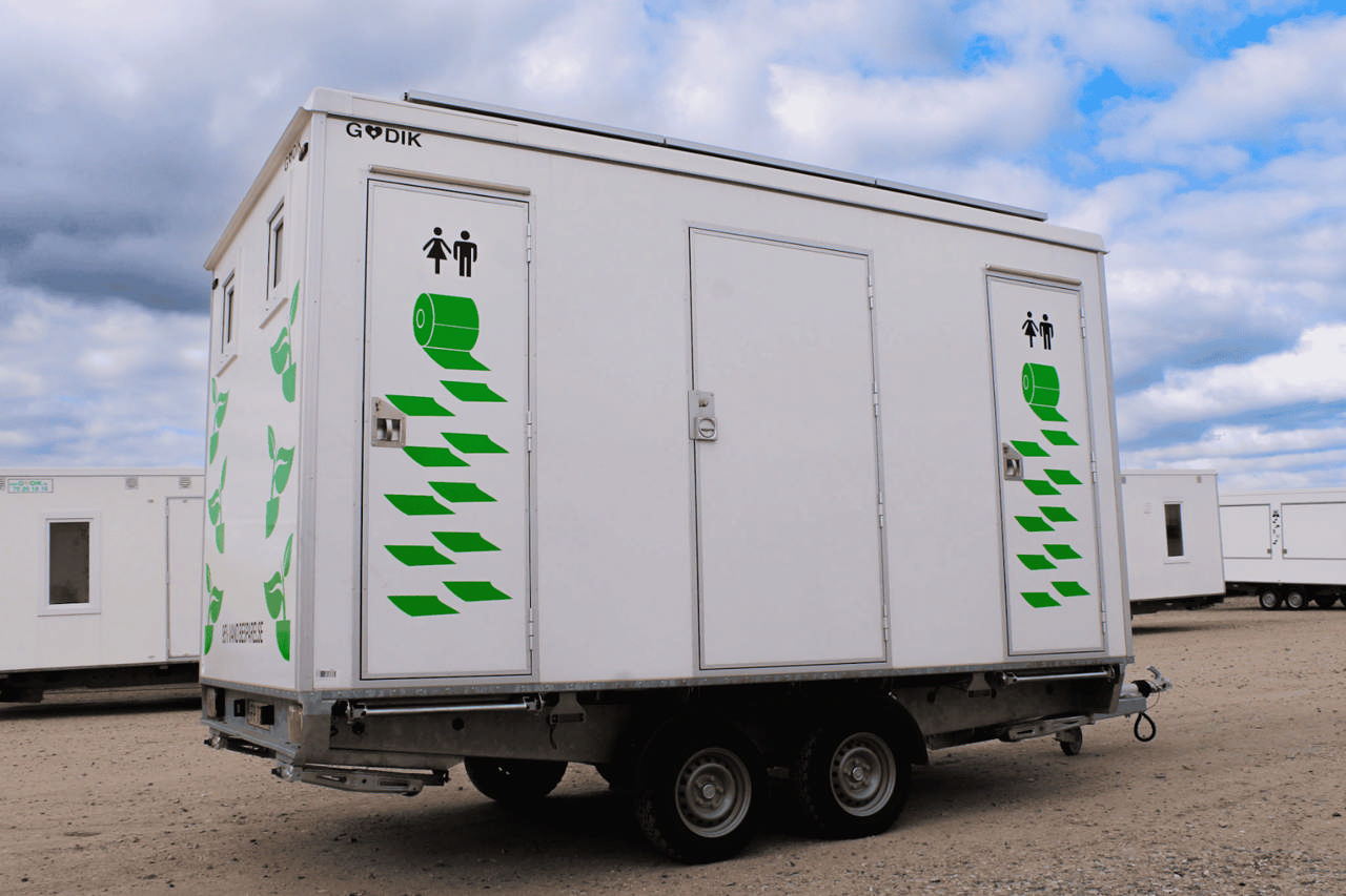 Vakuum toalettvagn med 4 toaletter - SOLAR