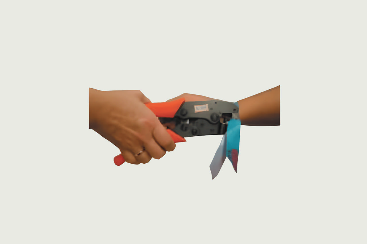 Tätningsstång handmodell