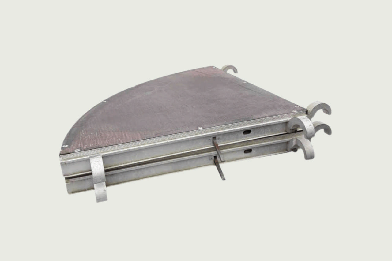 Runda hörn - uppsättning av 2 st.