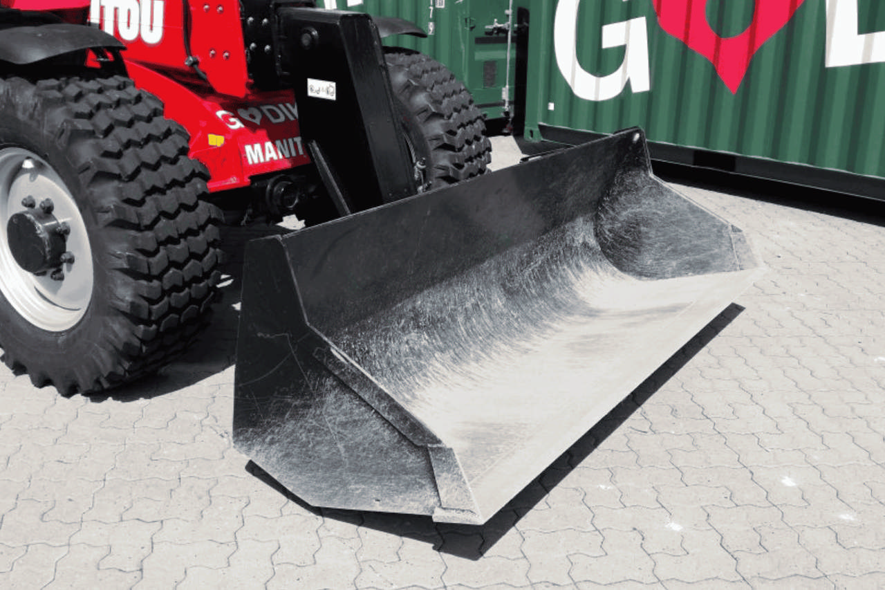 Skopa för teleskoplastare stor